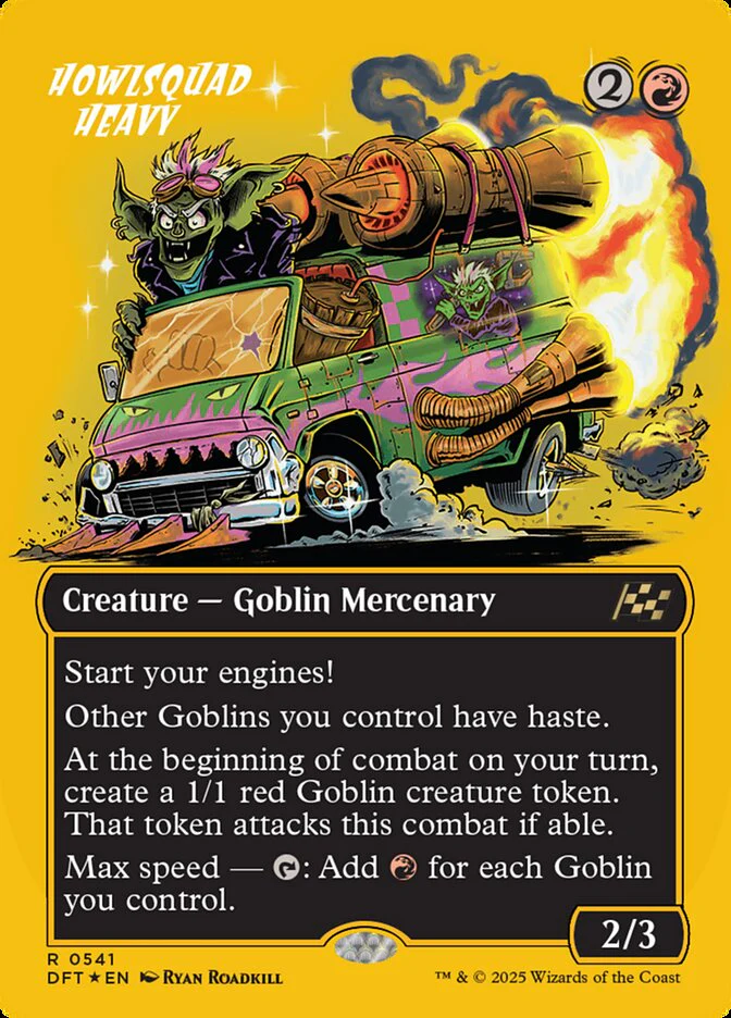 Howlsquad Heavy - [First Place Foil, Borderless] Aetherdrift (DFT)