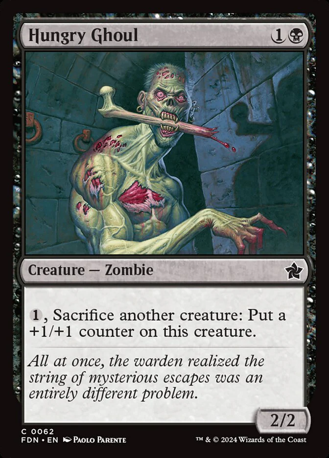 Hungry Ghoul - [Foil] Foundations (FDN)