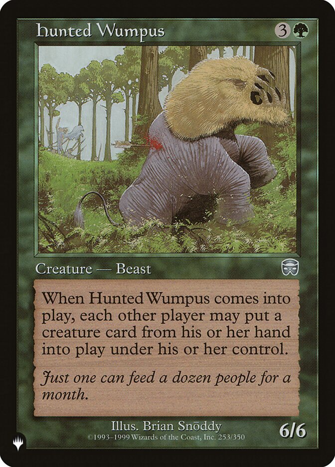 Hunted Wumpus - The List (PLST)