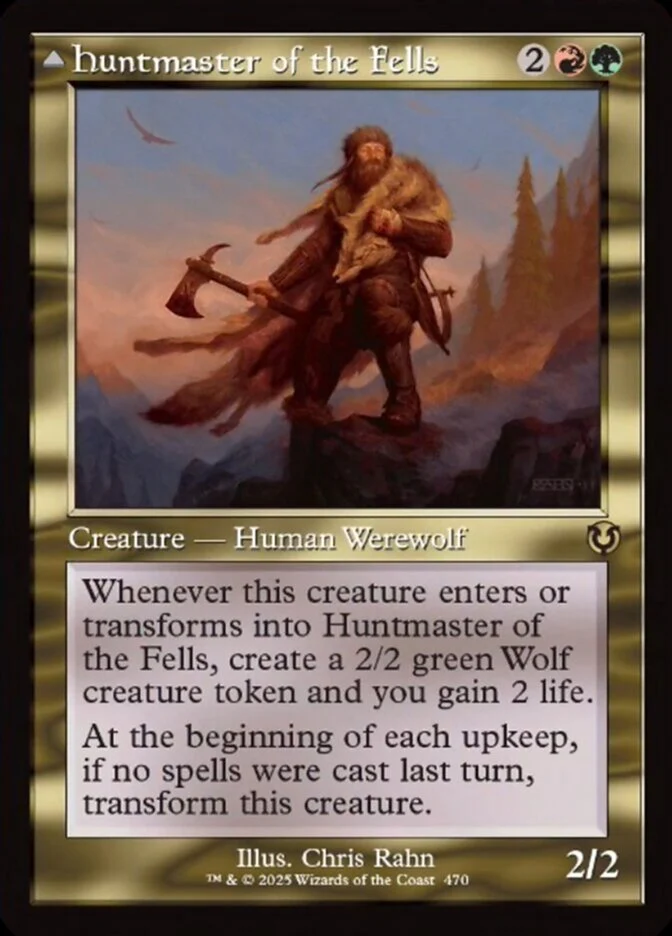 Huntmaster of the Fells // Ravager of the Fells - [Foil, Retro Frame] Innistrad Remastered (INR)