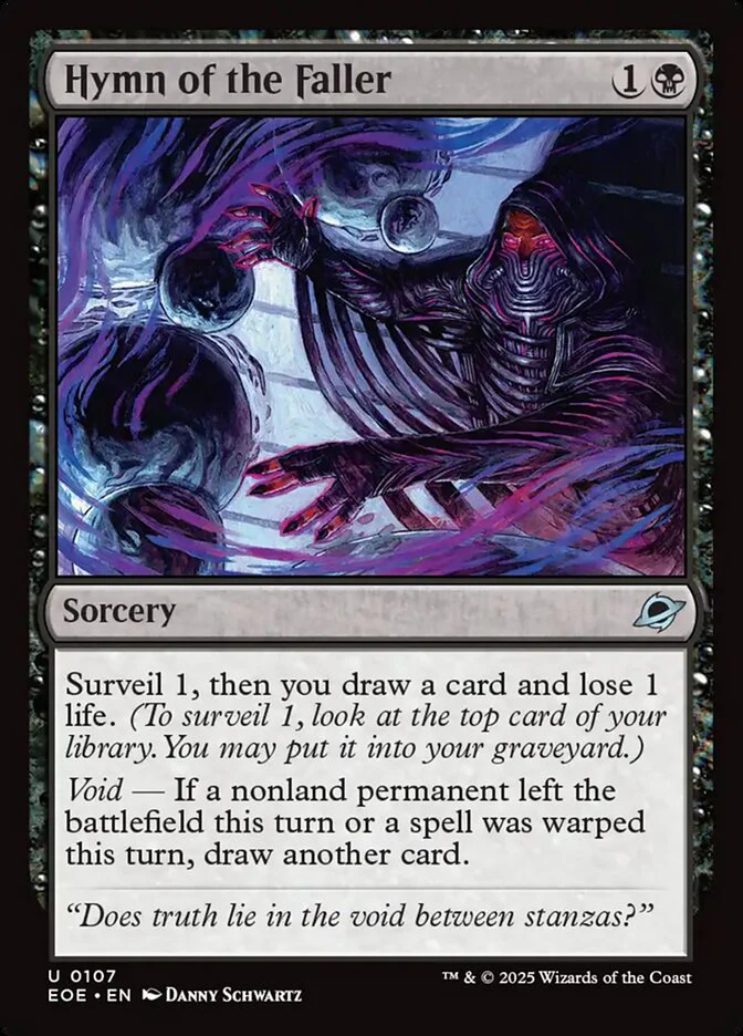Hymn of the Faller (107) - [Foil] Edge of Eternities (EOE)