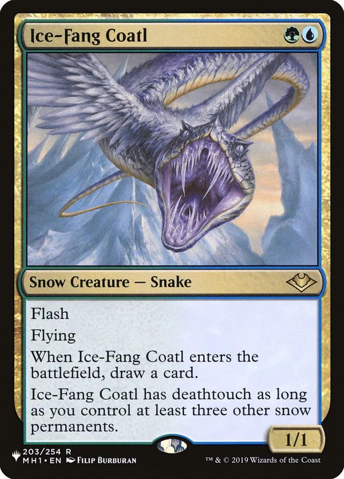 Ice-Fang Coatl - The List (PLST)