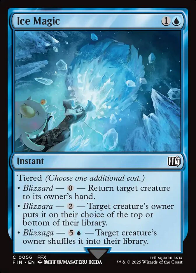Ice Magic (56) - [Foil] Final Fantasy (FIN)