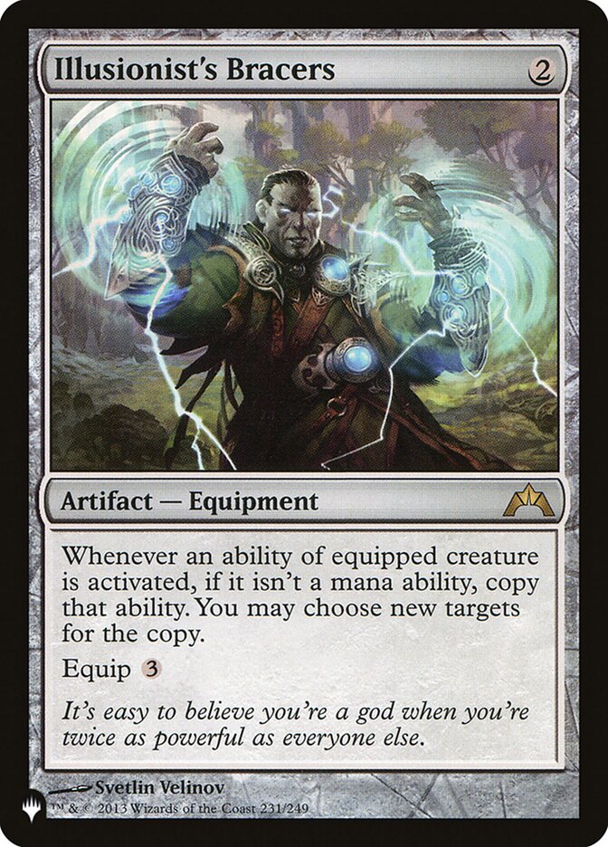 Illusionist's Bracers - The List (PLST)