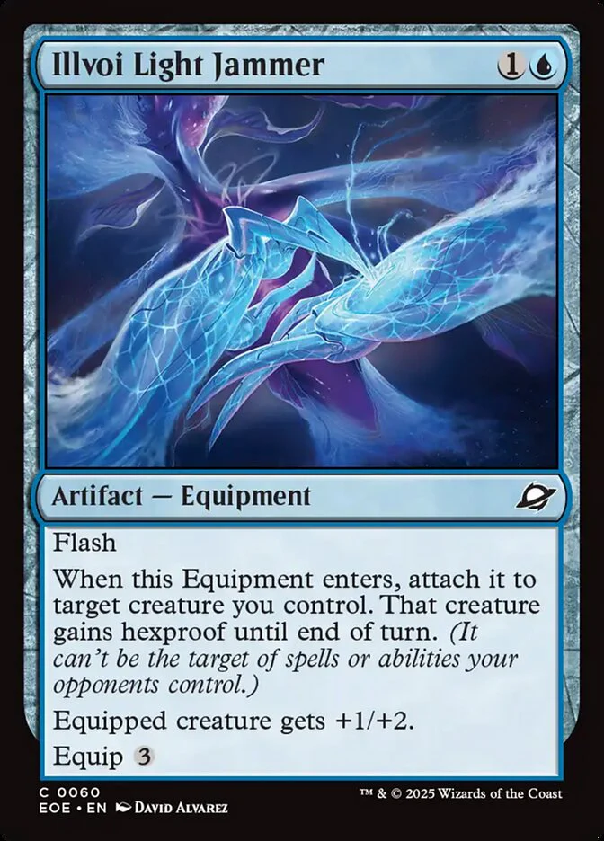 Illvoi Light Jammer (60) - [Foil] Edge of Eternities (EOE)