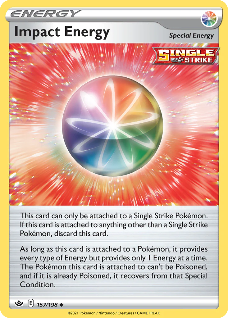 Impact Energy (157/198) - Chilling Reign (CRE)
