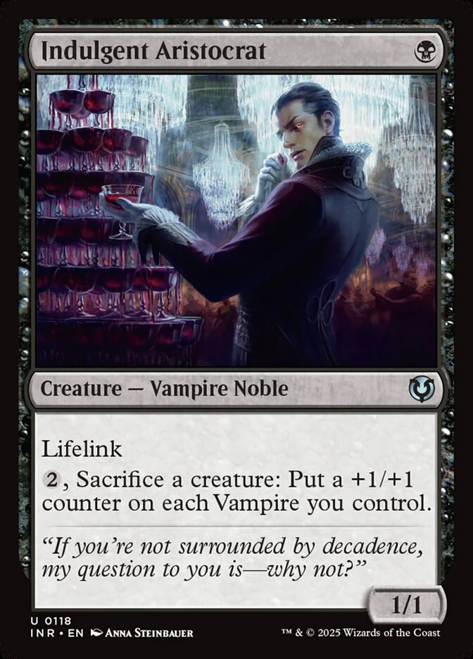 Indulgent Aristocrat - [Foil] Innistrad Remastered (INR)