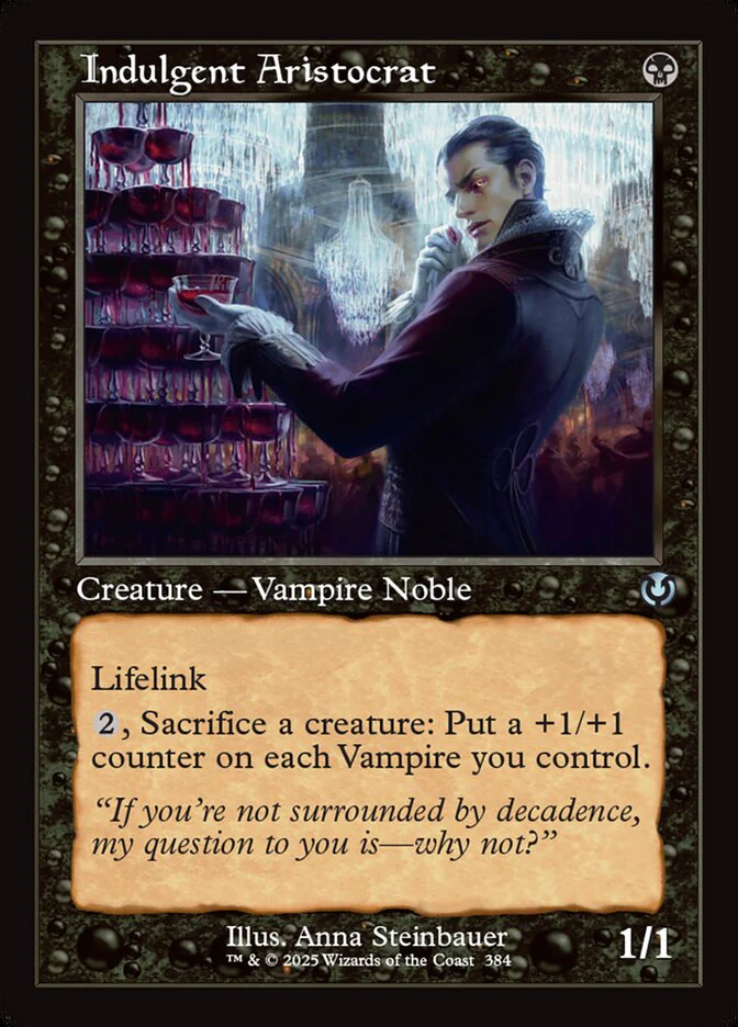 Indulgent Aristocrat - [Foil, Retro Frame] Innistrad Remastered (INR)