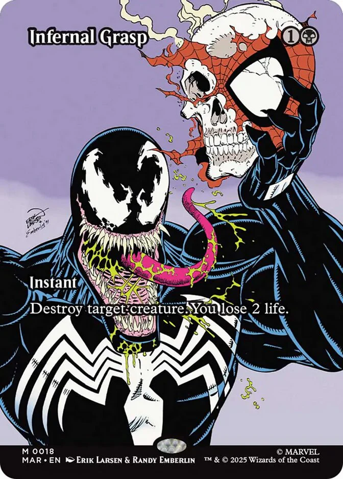 Infernal Grasp (18) - [Borderless] Marvel Universe (MAR)