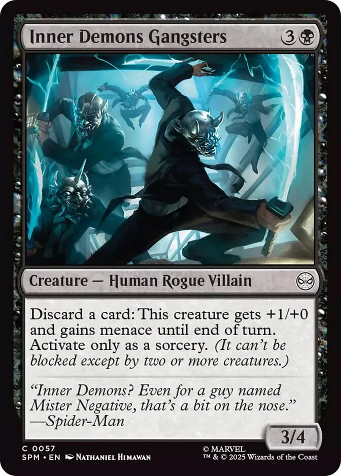 Inner Demons Gangsters (57) - [Foil] Marvel's Spider-Man (SPM)