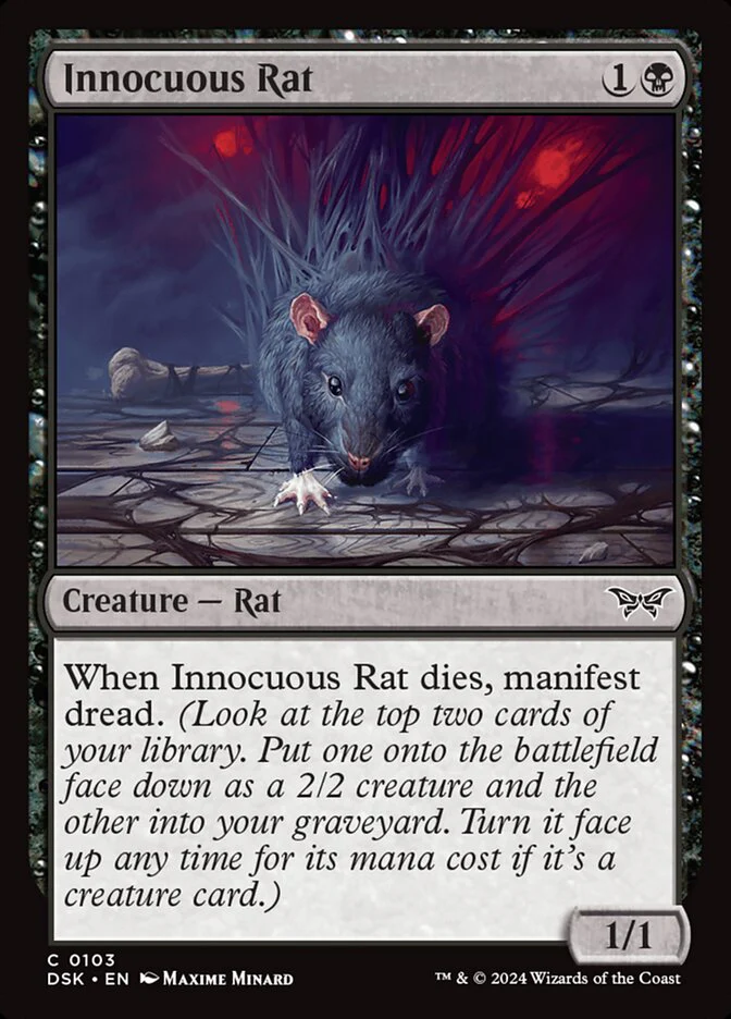 Innocuous Rat - Duskmourn: House of Horror (DSK)