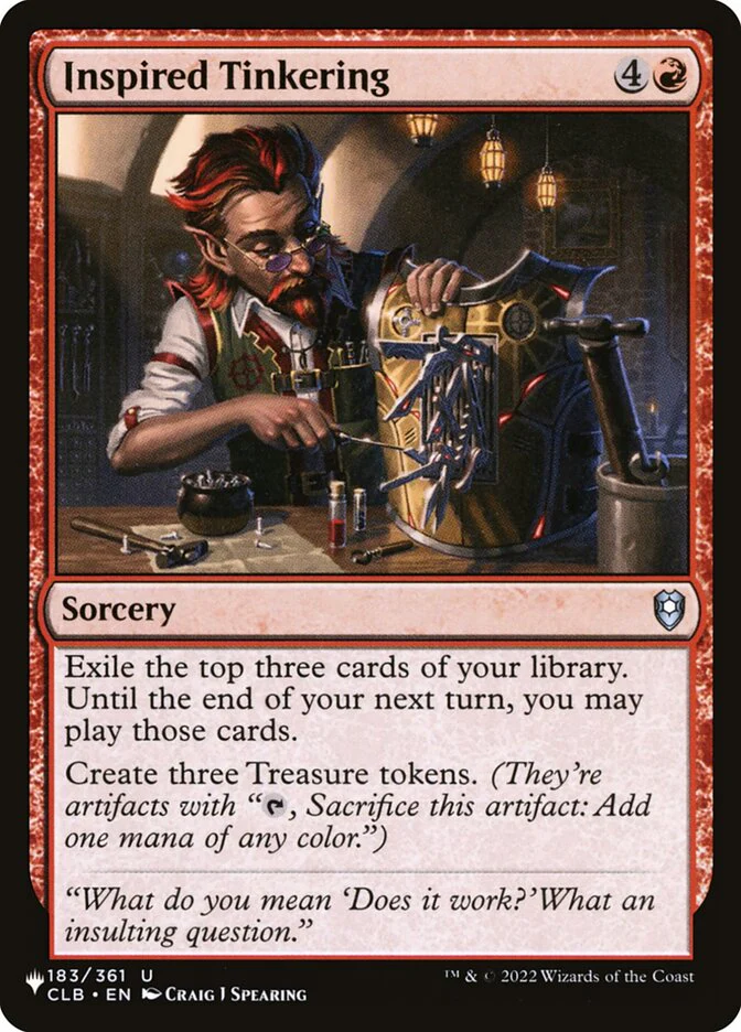 Inspired Tinkering - The List (PLST)
