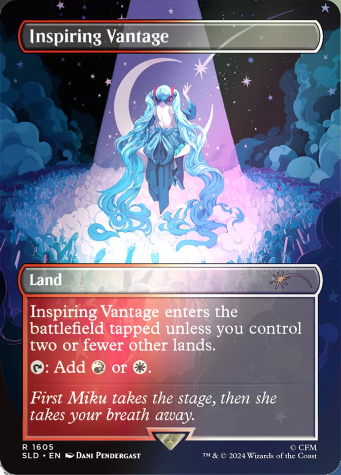 Inspiring Vantage (1605‚òÖ) - [Foil, Borderless] Secret Lair Drop (SLD)
