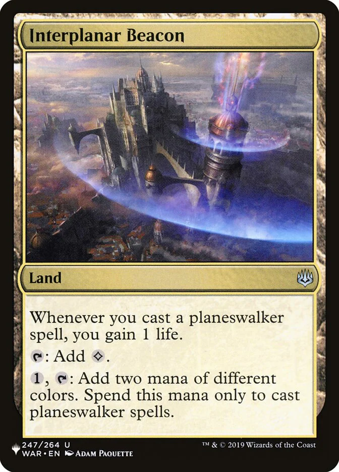 Interplanar Beacon - The List (PLST)