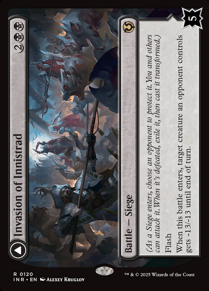 Invasion of Innistrad // Deluge of the Dead - [Foil] Innistrad Remastered (INR)