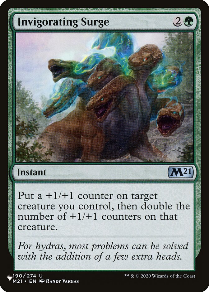 Invigorating Surge - The List (PLST)