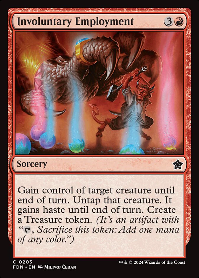Involuntary Employment - [Foil] Foundations (FDN)