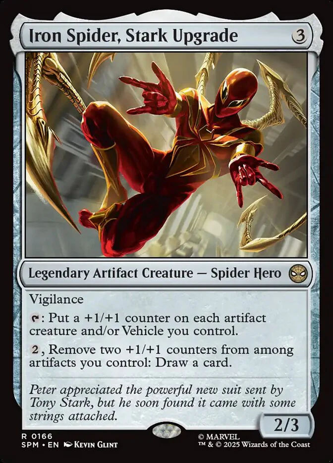 Iron Spider, Stark Upgrade (166) - [Foil] Marvel's Spider-Man (SPM)