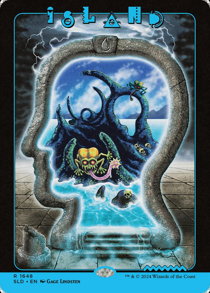 Island (1648) - [Foil] Secret Lair Drop (SLD)