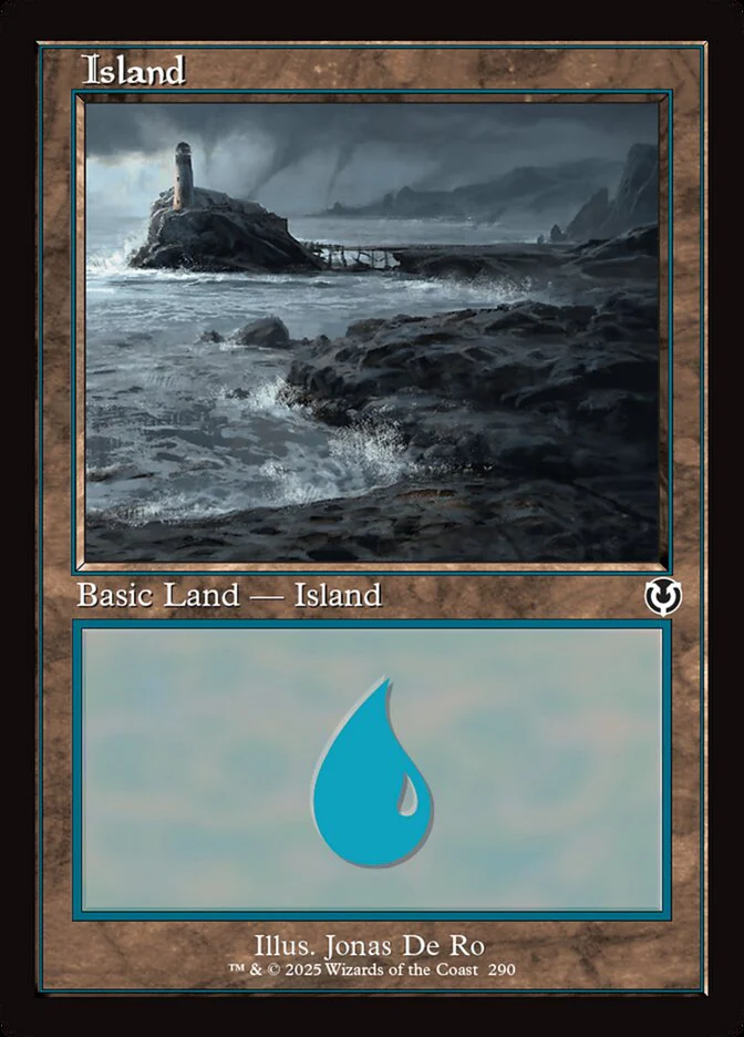 Island (290) - [Retro Frame] Innistrad Remastered (INR)