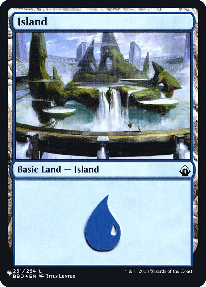 Island (BBD-251) - [Foil] The List (PLST)