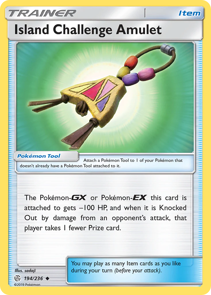 Island Challenge Amulet (194/236) - Cosmic Eclipse (CEC)