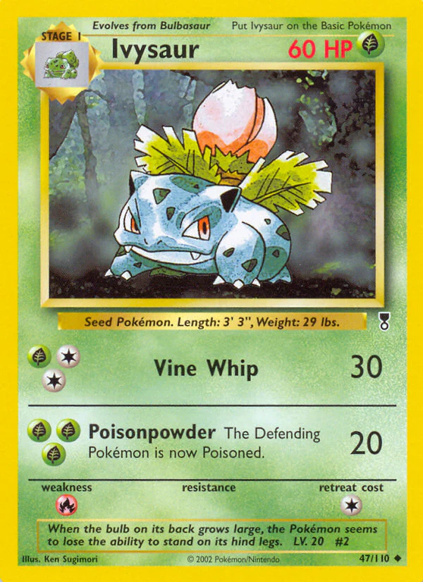 Ivysaur (47/110) - [Reverse Holo] Legendary Collection (LC)
