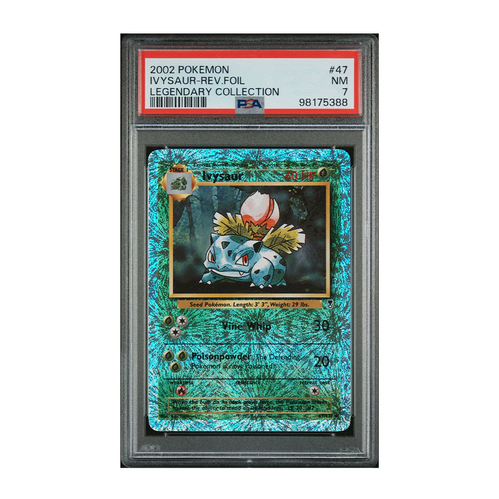 Ivysaur - [Reverse Holo, Graded PSA 7] Legendary Collection (LC)