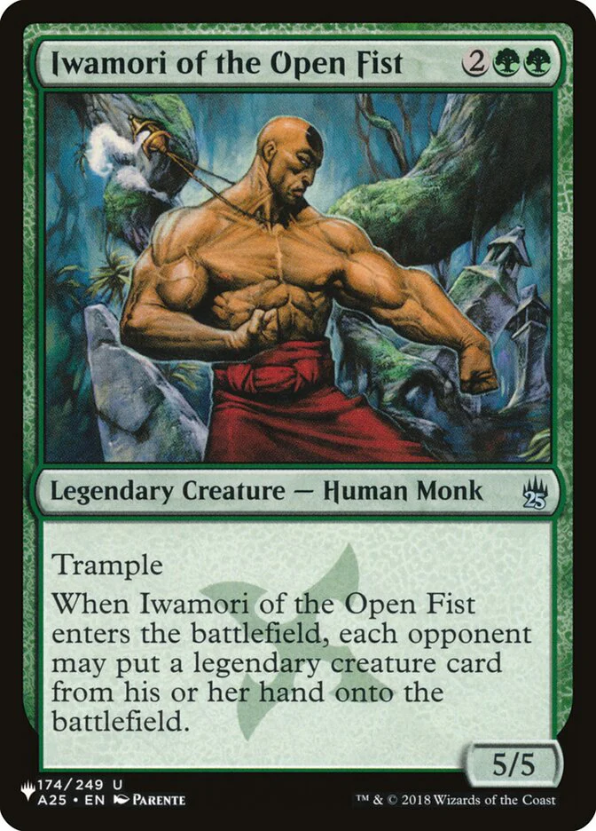 Iwamori of the Open Fist - The List (PLST)