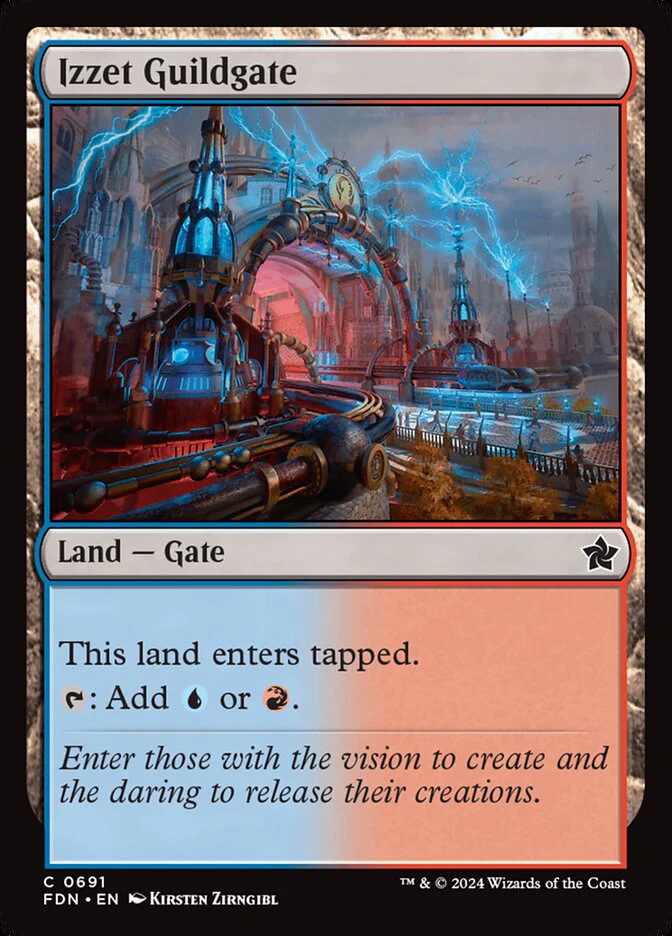Izzet Guildgate - Foundations (FDN)