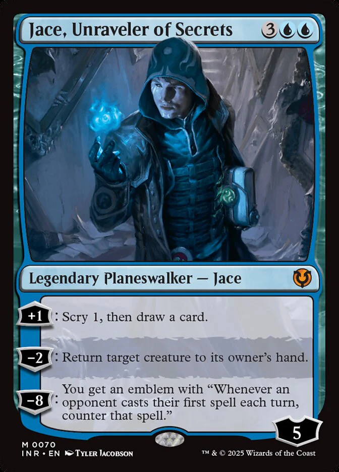 Jace, Unraveler of Secrets - Innistrad Remastered (INR)