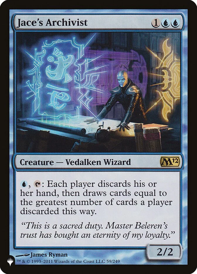 Jace's Archivist - The List (PLST)