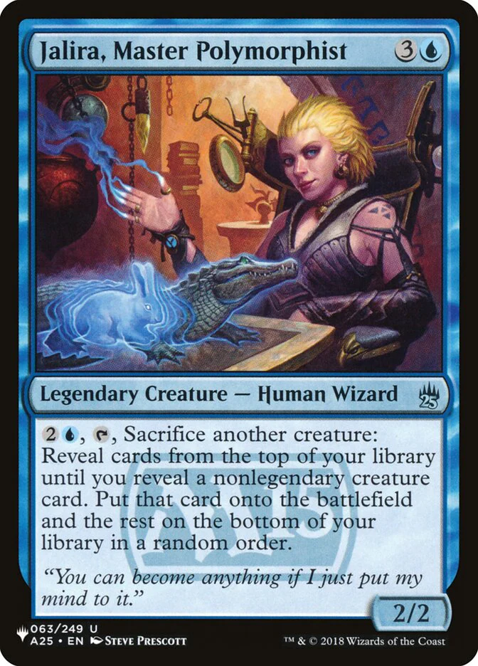 Jalira, Master Polymorphist - The List (PLST)
