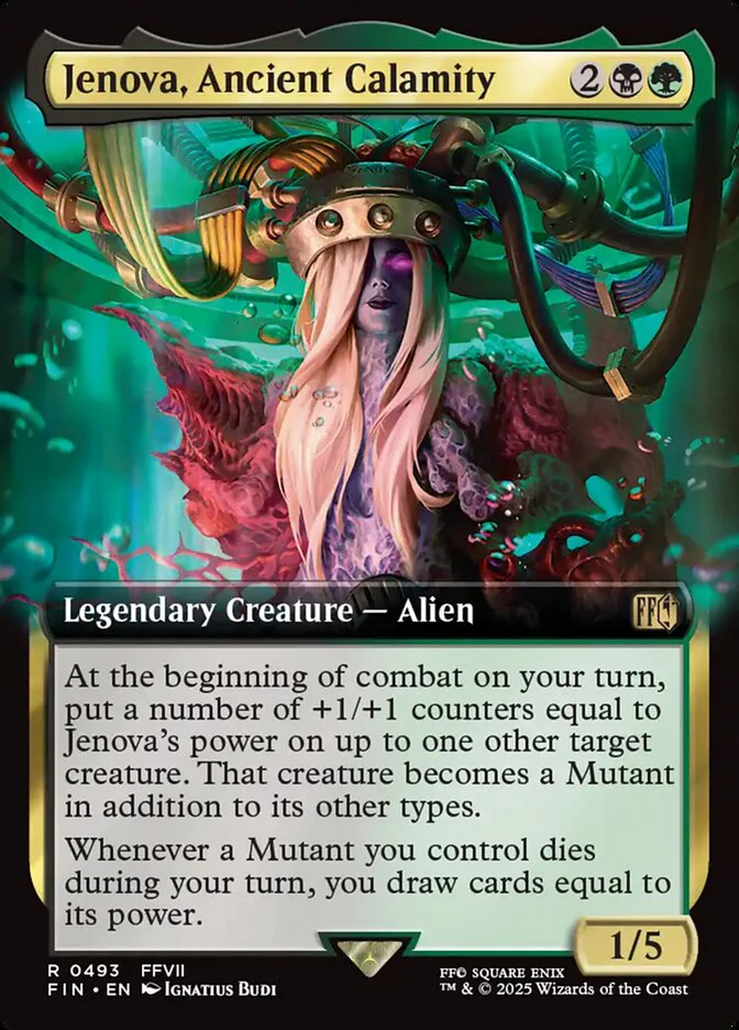 Jenova, Ancient Calamity (493) - [Extended Art] Final Fantasy (FIN)