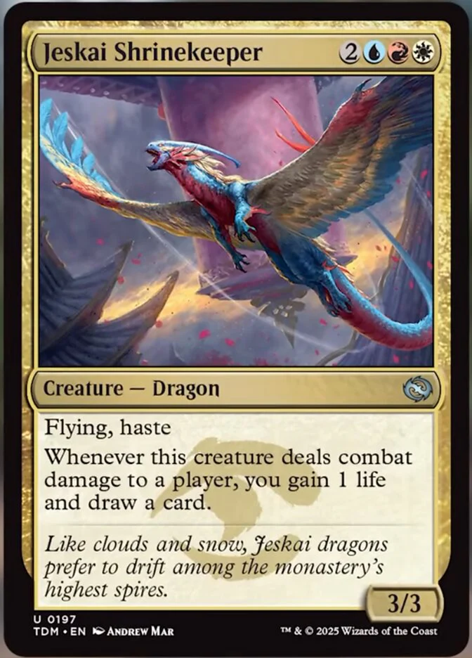 Jeskai Shrinekeeper (197) - [Foil] Tarkir: Dragonstorm (TDM)