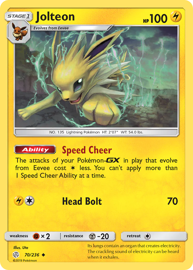 Jolteon (70/236) - Cosmic Eclipse (CEC)