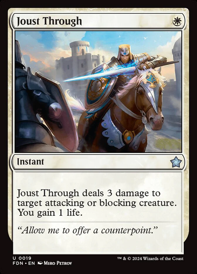 Joust Through - Foundations (FDN)