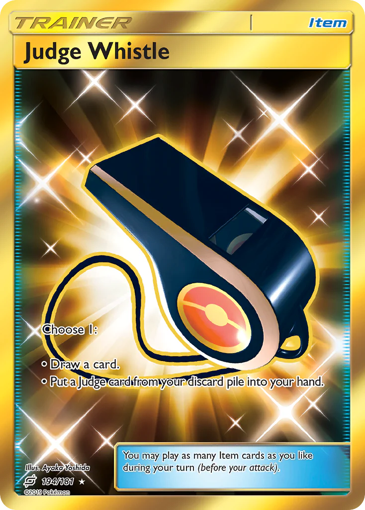 Judge Whistle (194/181) - [Secret Rare] Team Up (TEU)