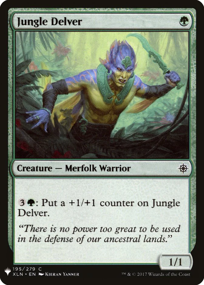 Jungle Delver - The List (PLST)