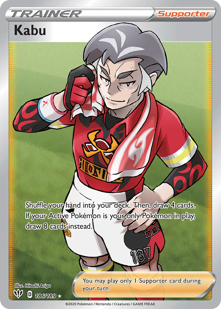 Kabu (186/189) - [Full Art] Darkness Ablaze (DAA)