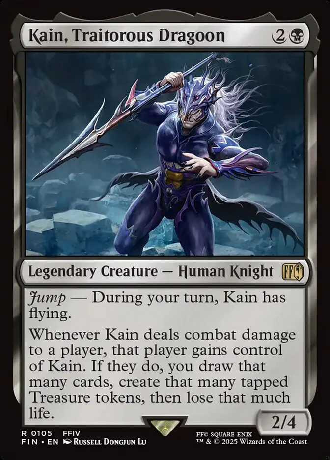 Kain, Traitorous Dragoon (105) - [Foil] Final Fantasy (FIN)