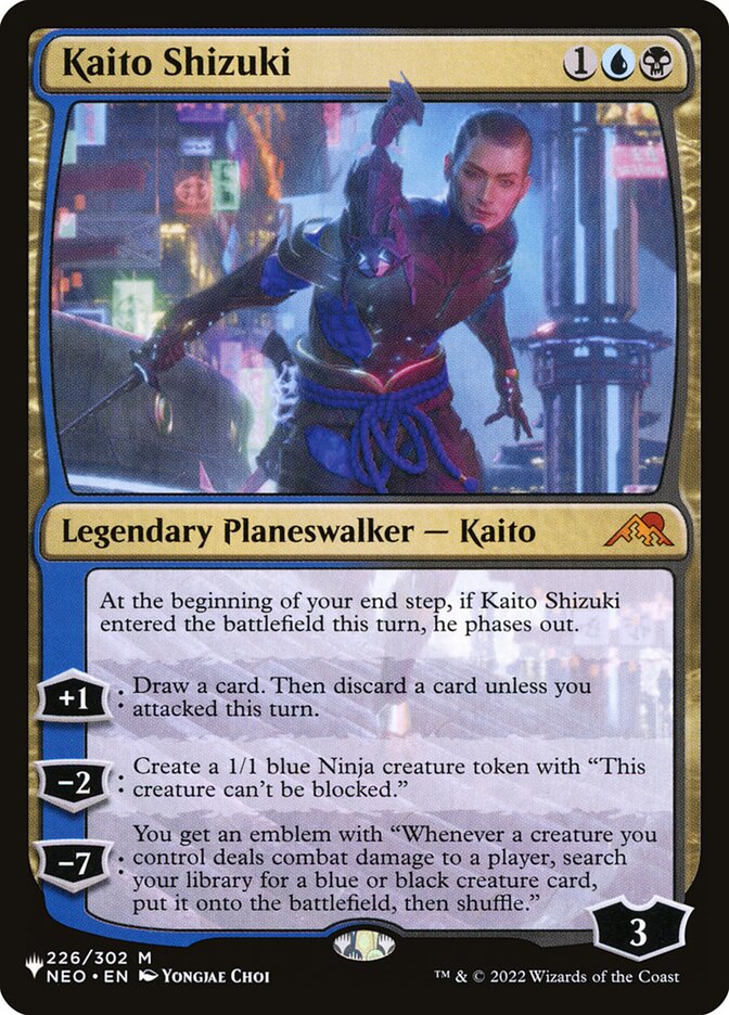 Kaito Shizuki - The List (PLST)