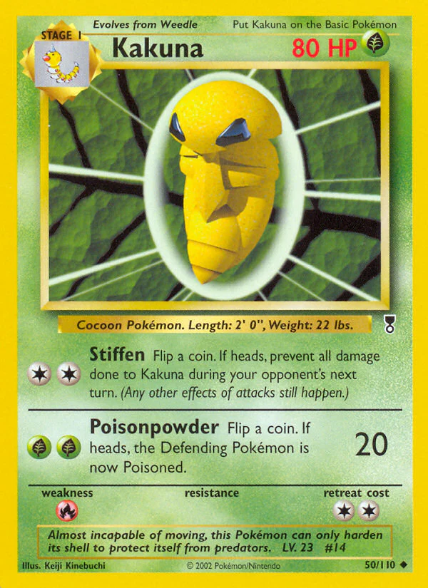 Kakuna (50/110) - [Reverse Holo] Legendary Collection (LC)