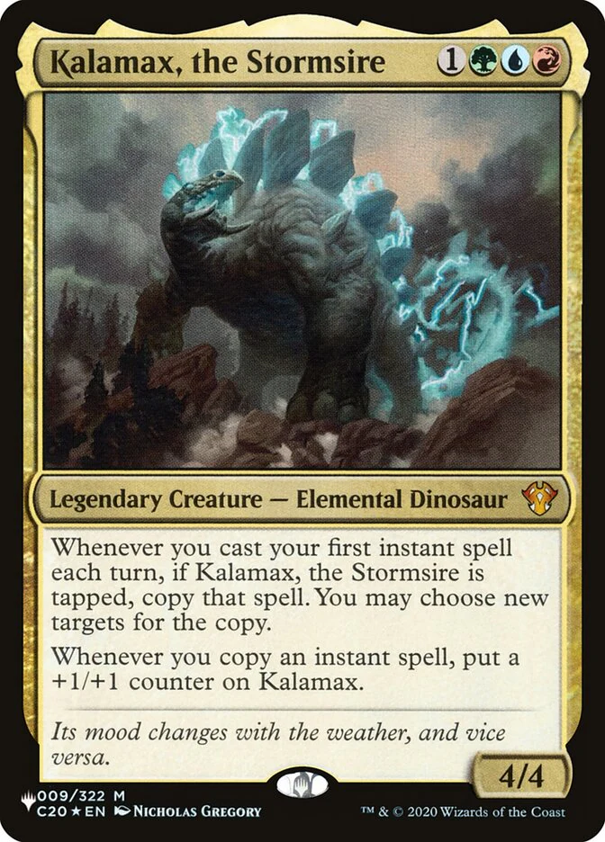 Kalamax, the Stormsire - The List (PLST)
