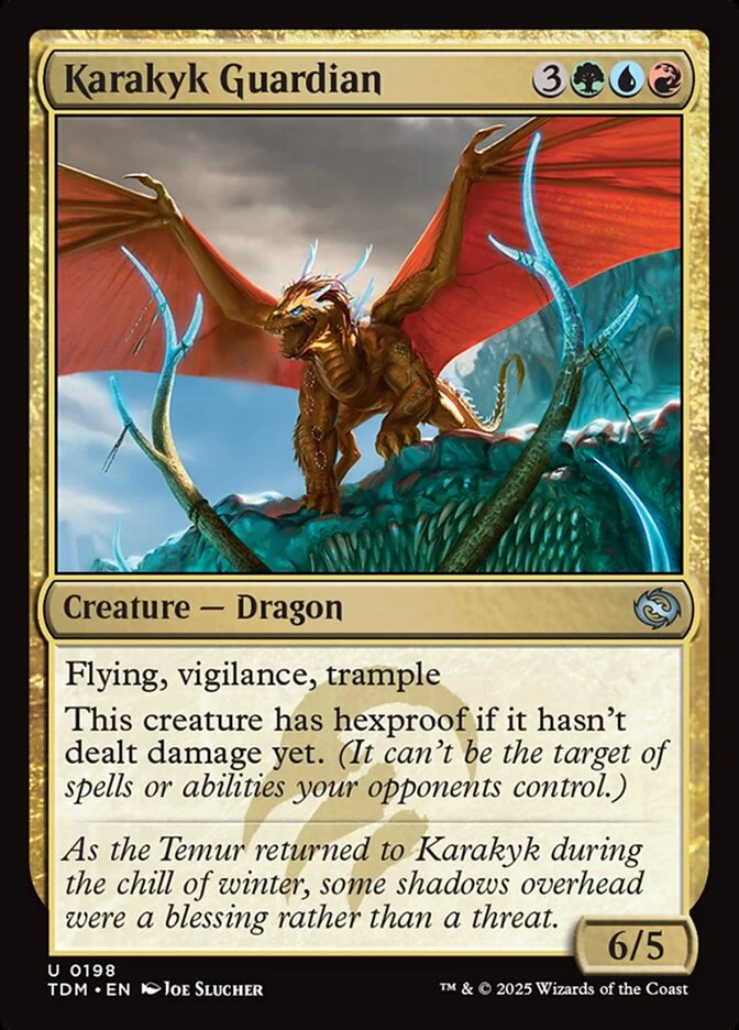 Karakyk Guardian (198) - [Foil] Tarkir: Dragonstorm (TDM)