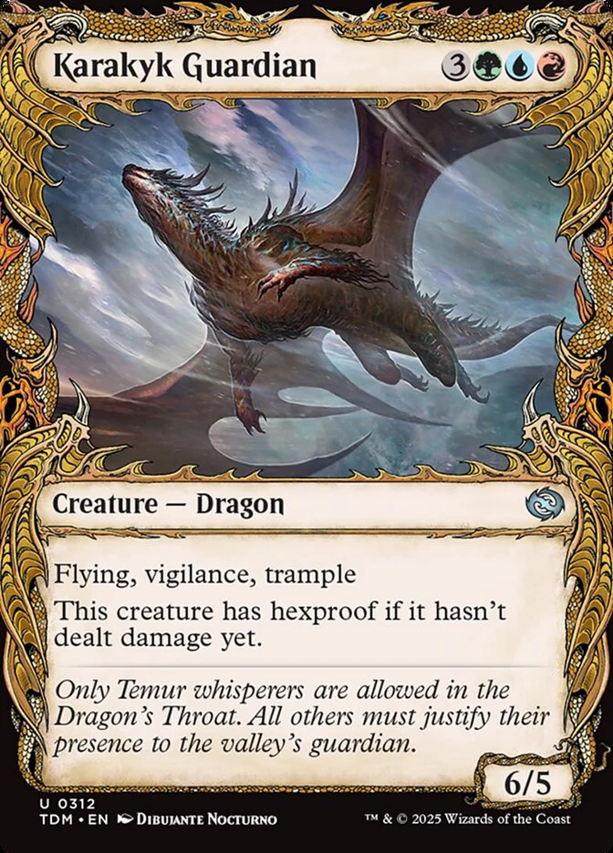Karakyk Guardian (312) - [Showcase] Tarkir: Dragonstorm (TDM)