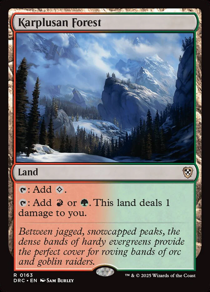 Karplusan Forest - Aetherdrift Commander (DRC)