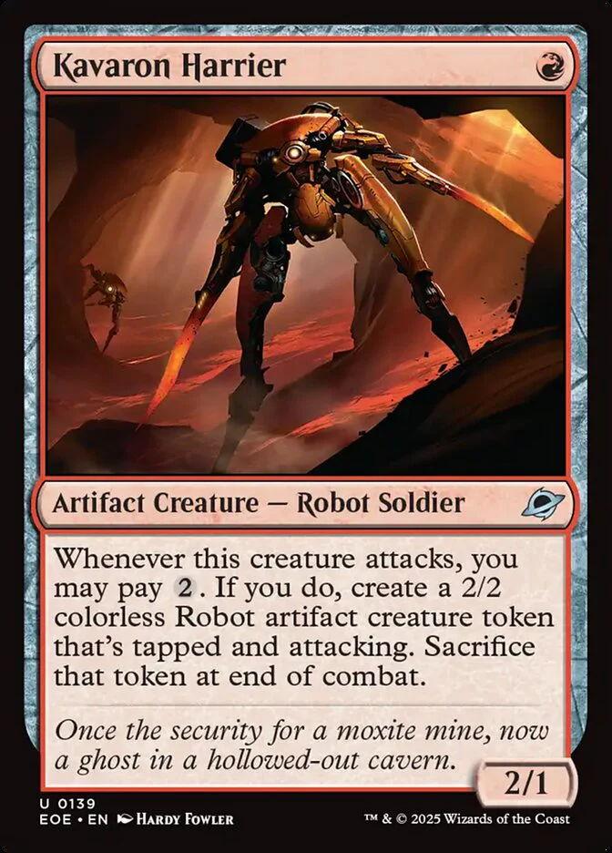 Kavaron Harrier (139) - [Foil] Edge of Eternities (EOE)