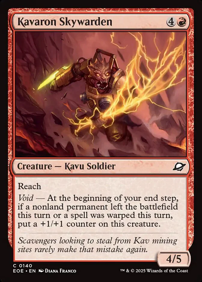 Kavaron Skywarden (140) - [Foil] Edge of Eternities (EOE)