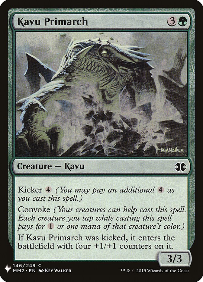 Kavu Primarch - The List (PLST)